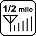 1/2-Mile Range