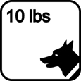 For Dogs as Small as 10 lbs.